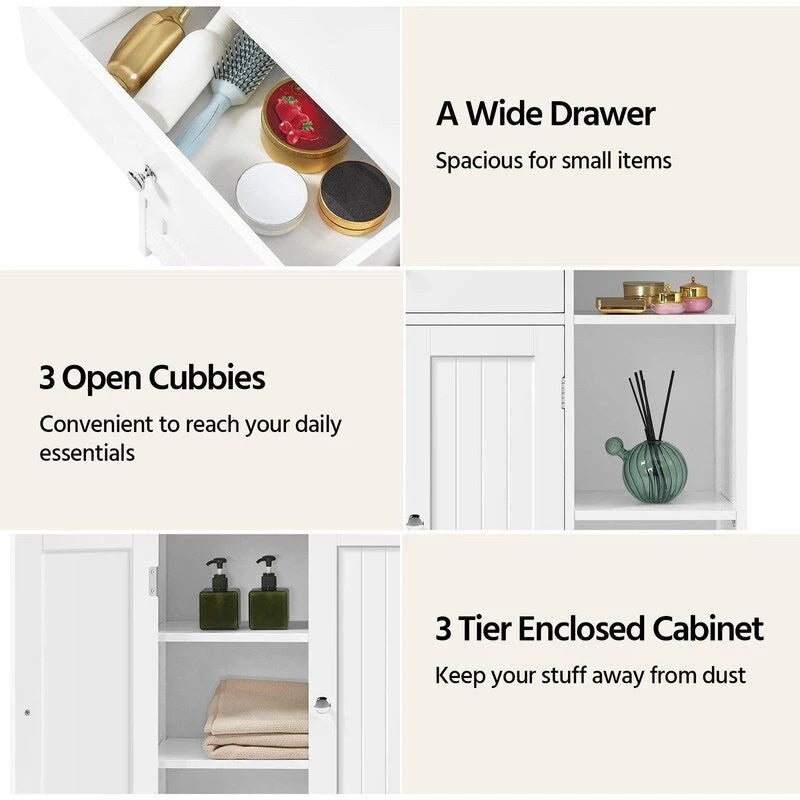 Bathroom Floor Cabinet - 12D x 29.5W x 31.5H