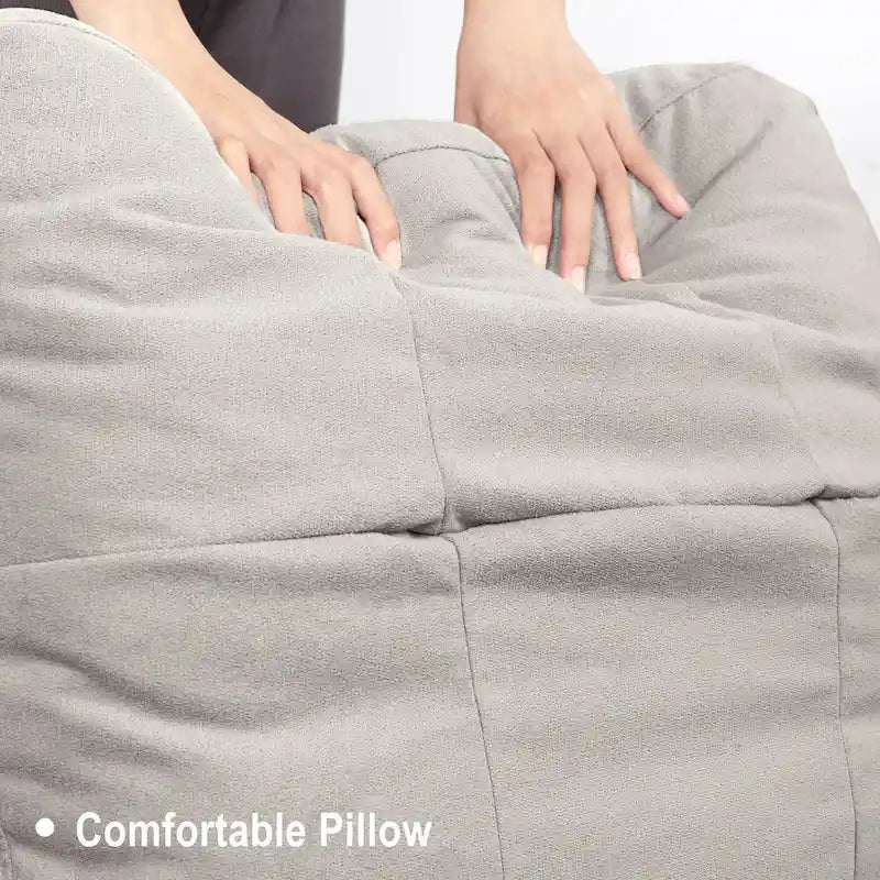 Futzca Sectional Sofa Couches for Living Room, 4 Seat U-Shaped Sofa