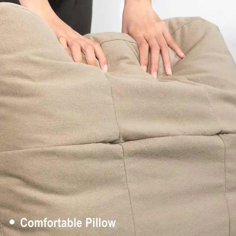 Futzca Sectional Sofa Couches for Living Room, 4 Seat U-Shaped Sofa