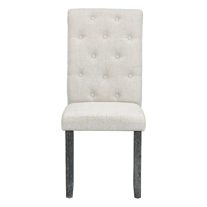 6 PCS Retro Rectangular Dining Table Set for 6