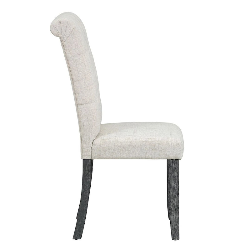 6 PCS Retro Rectangular Dining Table Set for 6