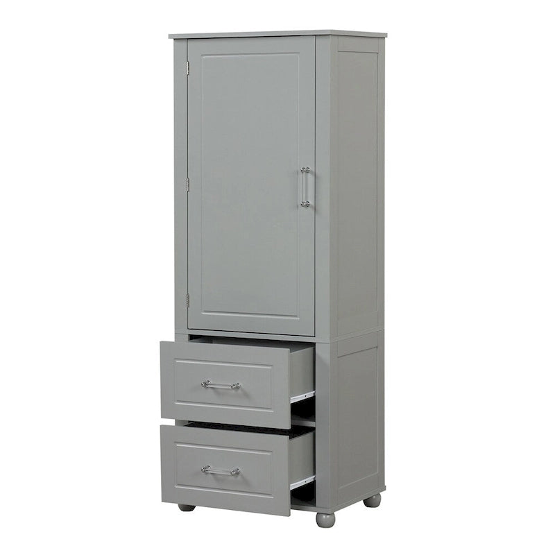 Tall Bathroom Storage Cabinet,Freestanding Storage Cabinet